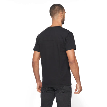 Black - Back - Duck and Cover Mens Wilkins T-Shirt