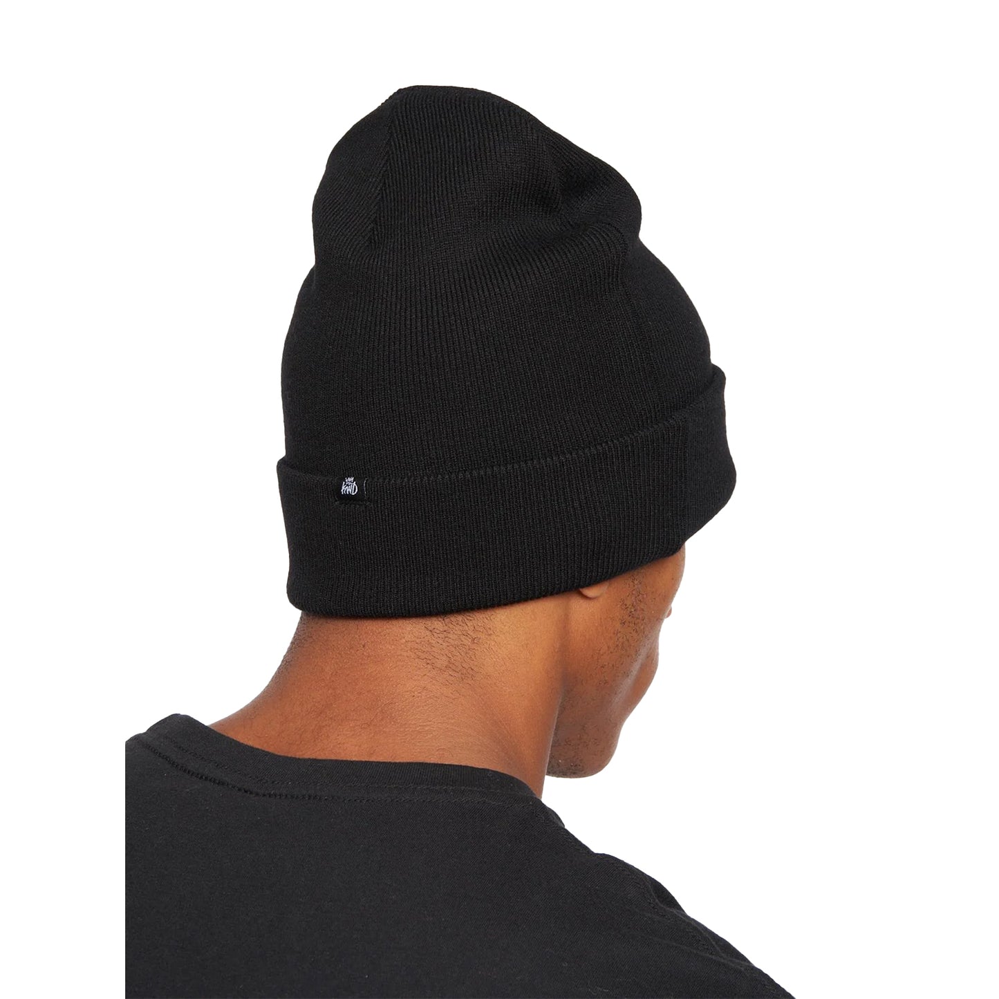 Black - Back - Kings Will Dream Mens Oban Reflective Knitted Cuffed Beanie