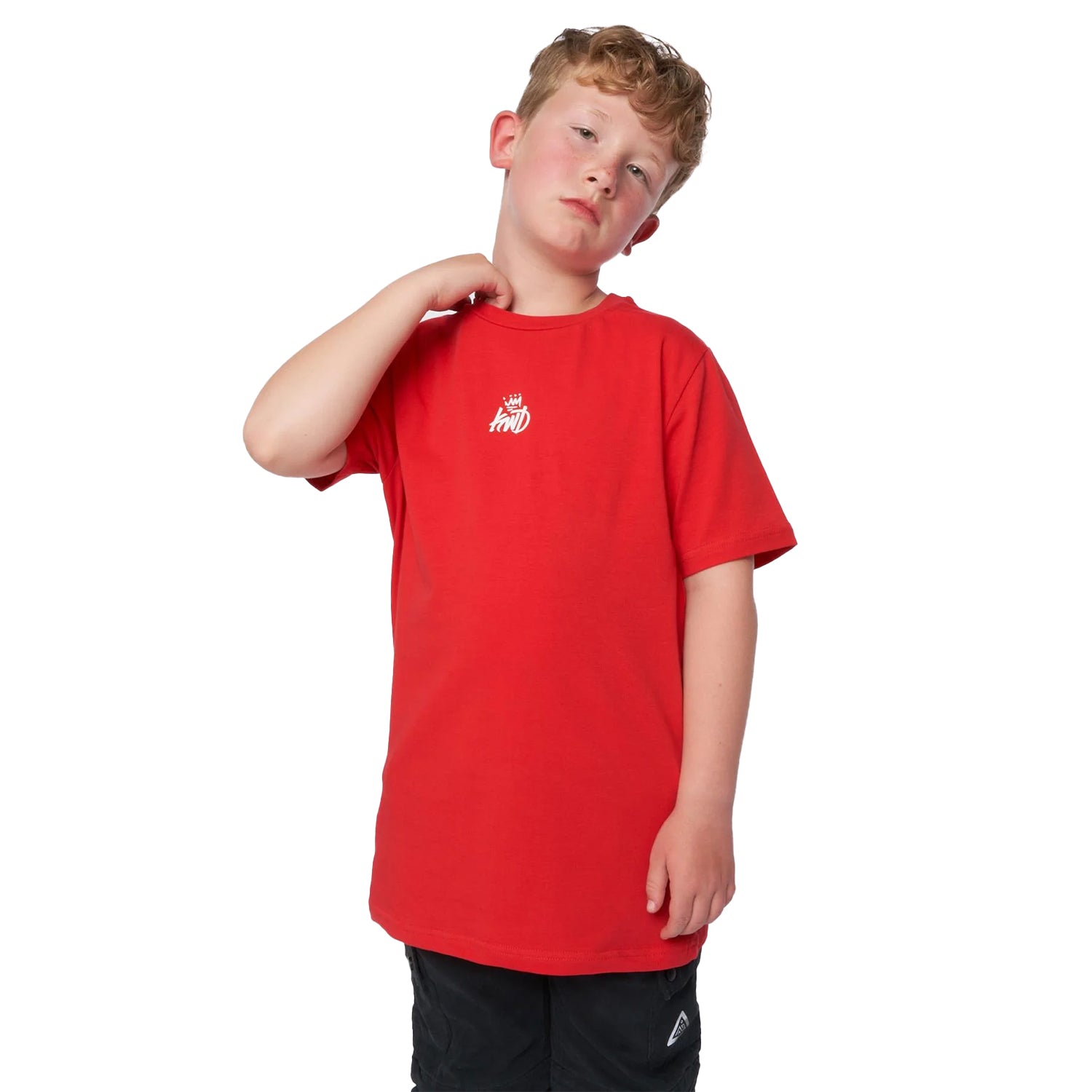 Red - Front - Kings Will Dream Boys Beaumor 2.0 T-Shirt