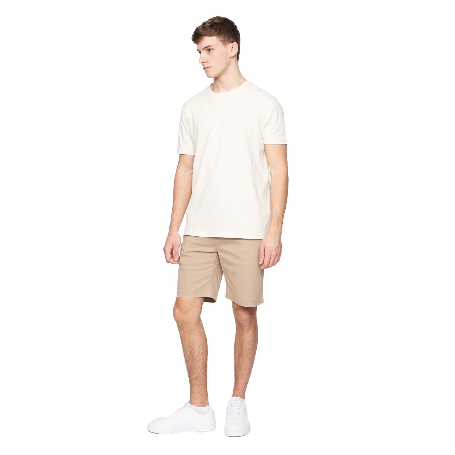 Beige - Pack Shot - Bewley & Ritch Mens Marvis Shorts