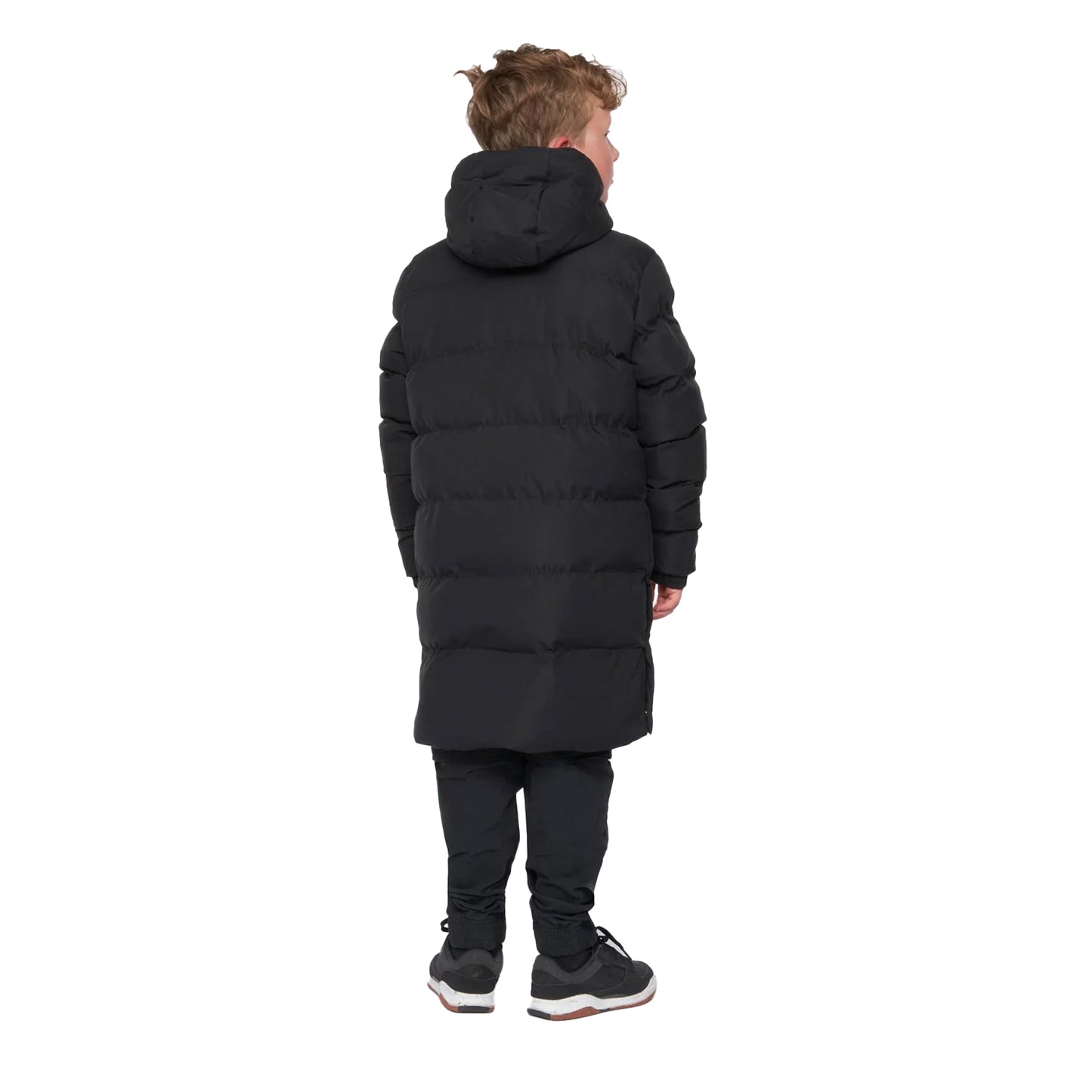 Black - Back - Kings Will Dream Boys Maximo Long Puffer Jacket