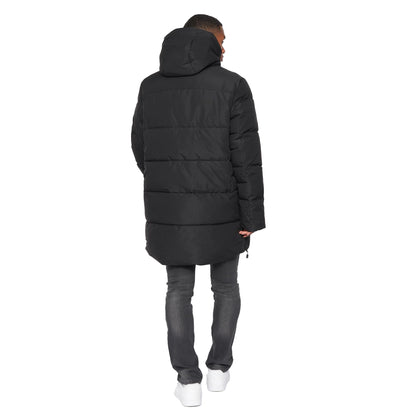 Jet Black - Back - Kings Will Dream Mens Colton Puffer Jacket