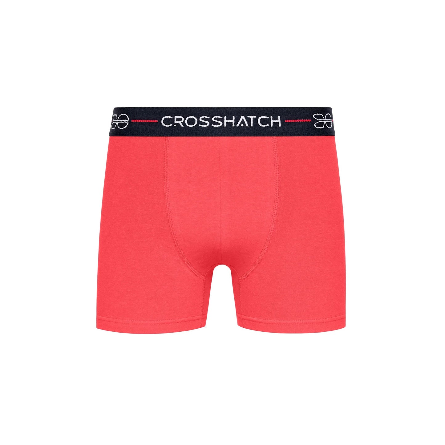 Red - Lifestyle - Crosshatch Mens Locky Boxer Shorts (Pack of 3)