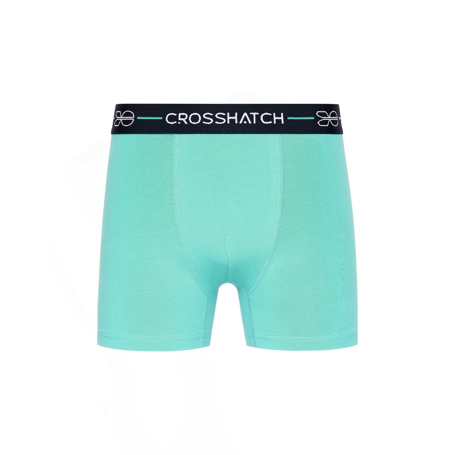 Green - Lifestyle - Crosshatch Mens Locky Boxer Shorts (Pack of 3)