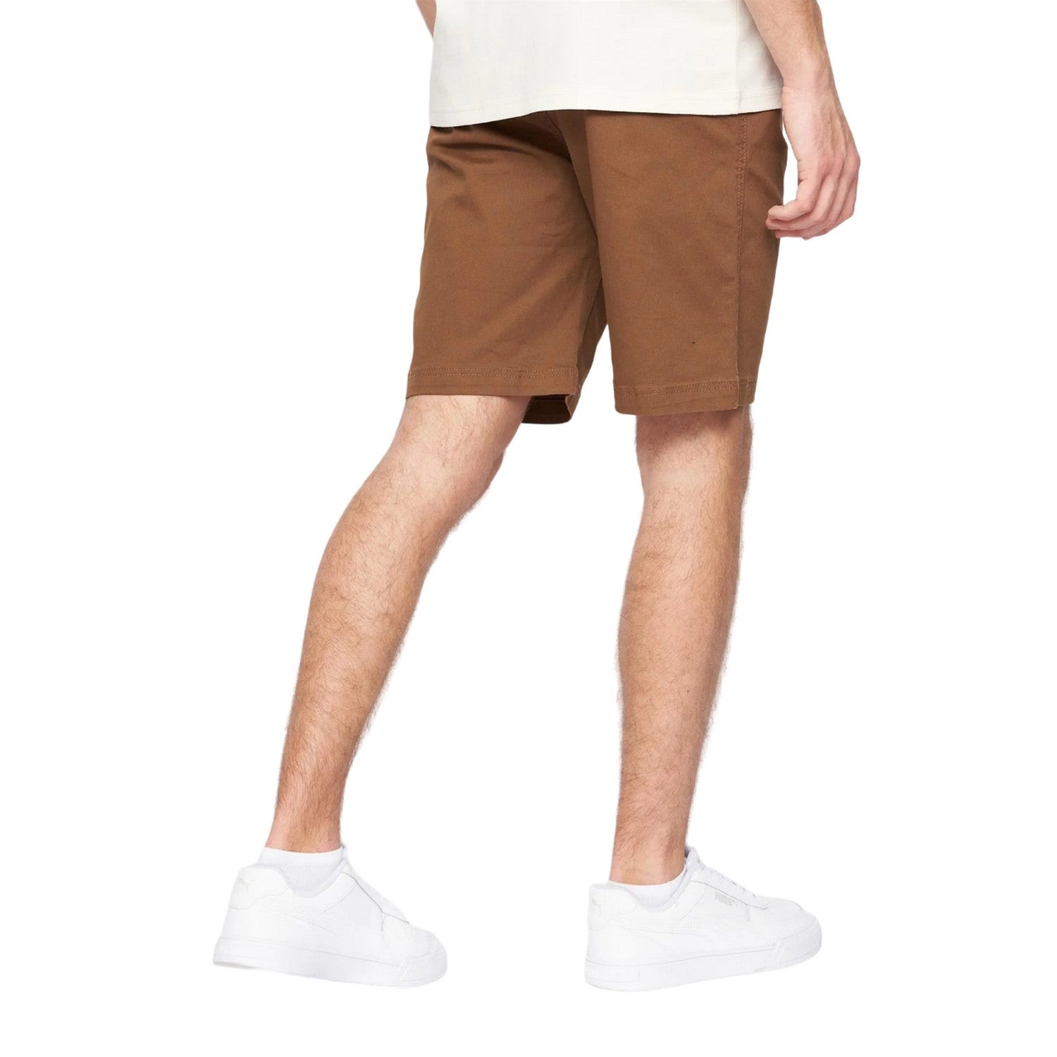 Brown - Back - Bewley & Ritch Mens Marvis Shorts