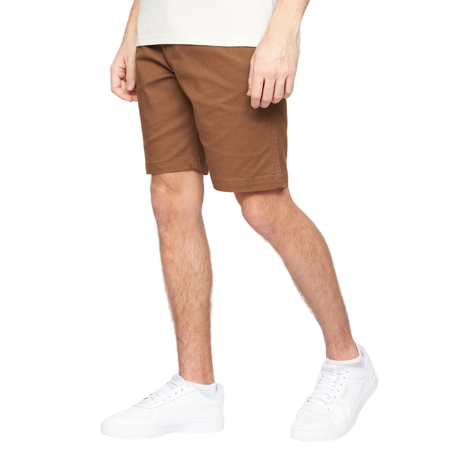 Brown - Side - Bewley & Ritch Mens Marvis Shorts