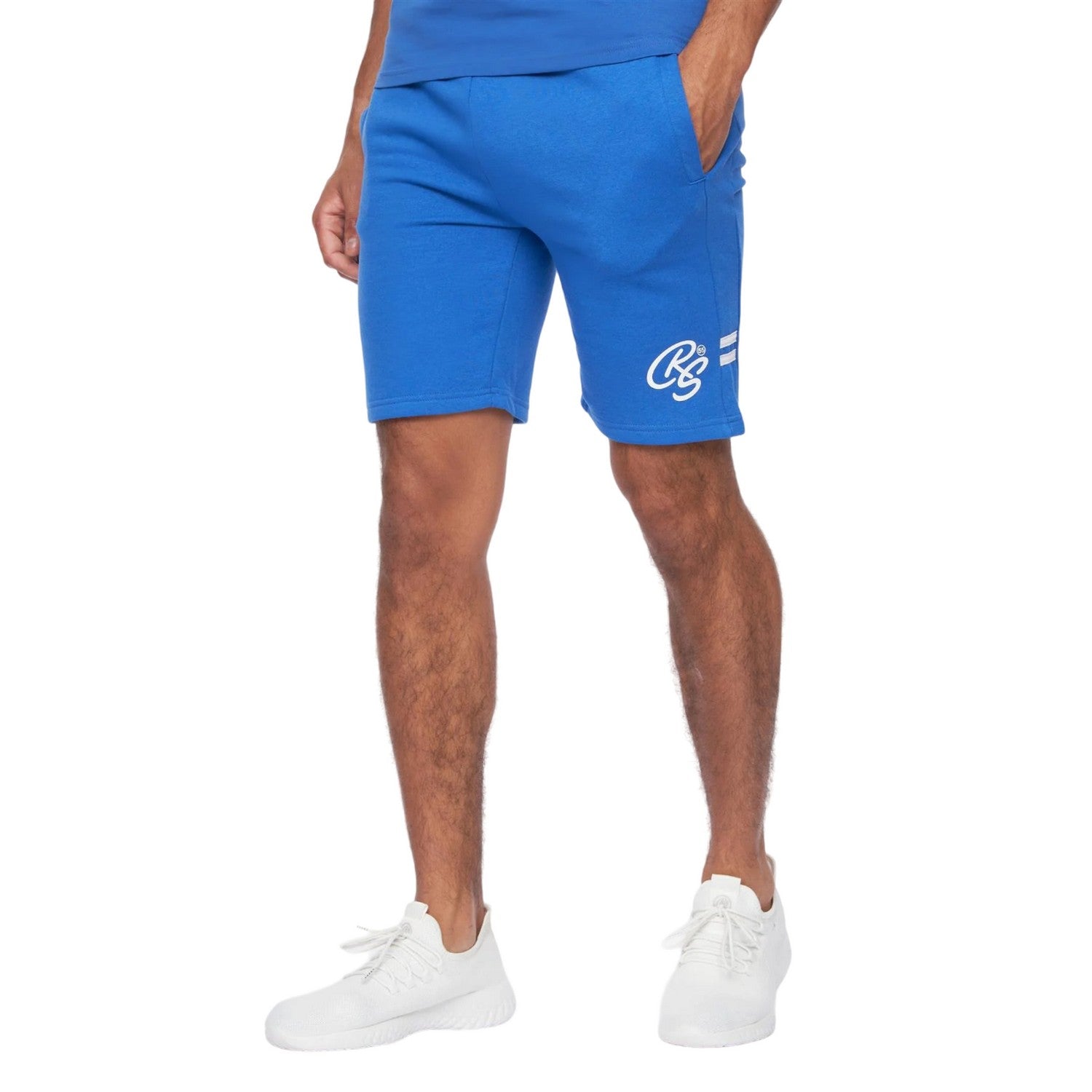 Blue-Navy - Lifestyle - Crosshatch Womens-Ladies Techland T-Shirt & Shorts Set