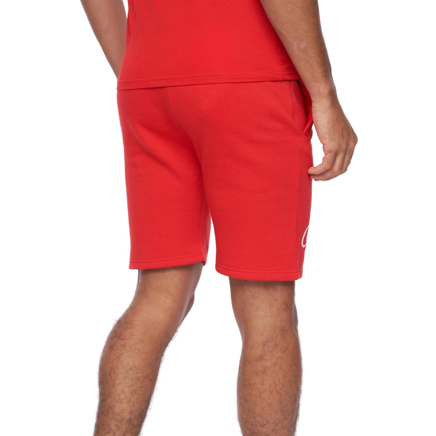 Red-Navy - Pack Shot - Crosshatch Mens Hamlax T-Shirt & Shorts Set