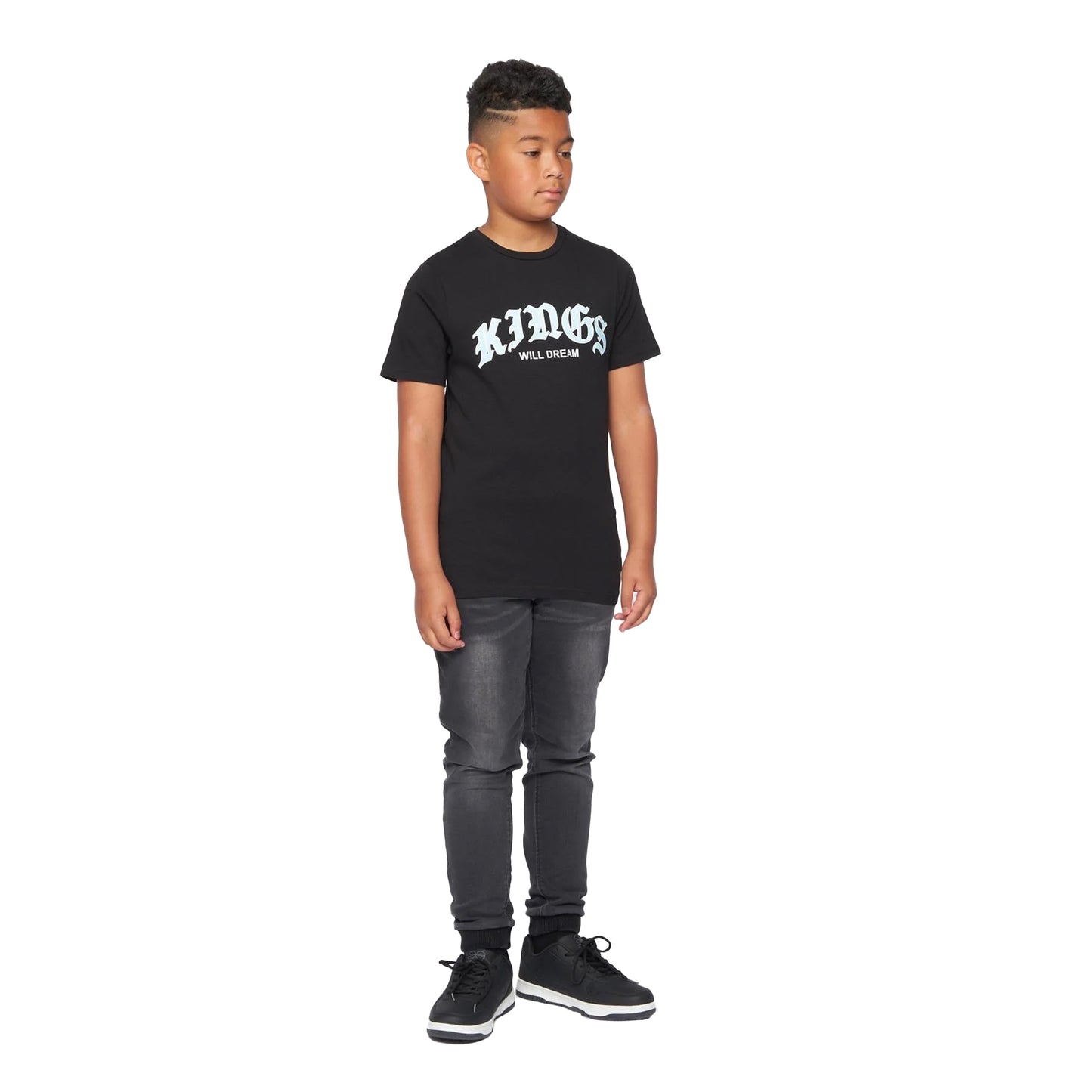 Black - Lifestyle - Kings Will Dream Boys Waylo T-Shirt