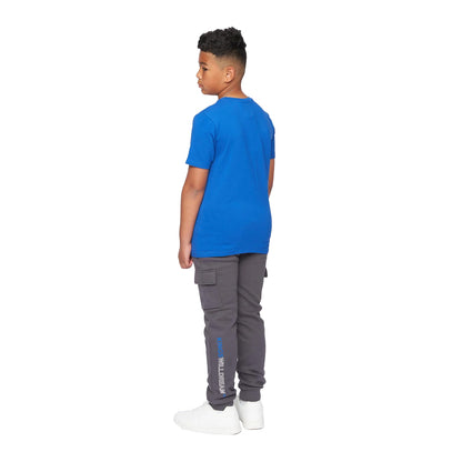 Lapis Blue-Black-White - Back - Kings Will Dream Boys Quinn T-Shirt