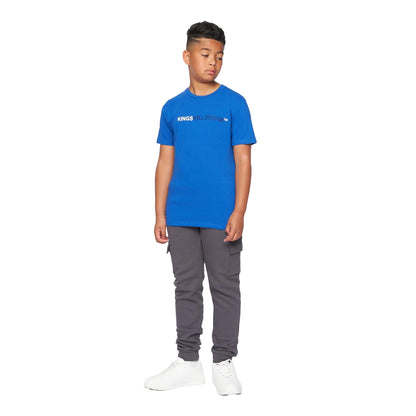 Lapis Blue-Black-White - Lifestyle - Kings Will Dream Boys Quinn T-Shirt