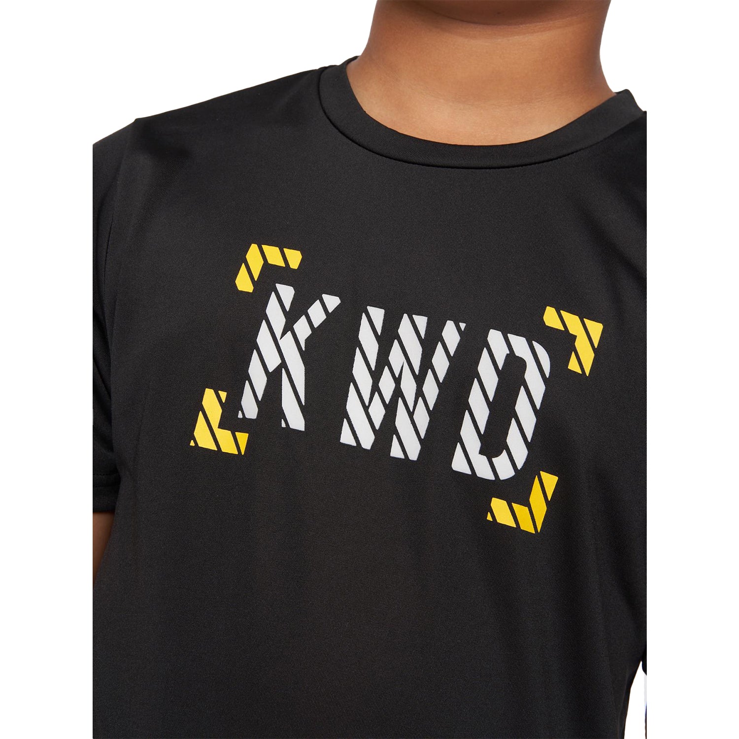 Black-Yellow - Side - Kings Will Dream Boys Karson T-Shirt