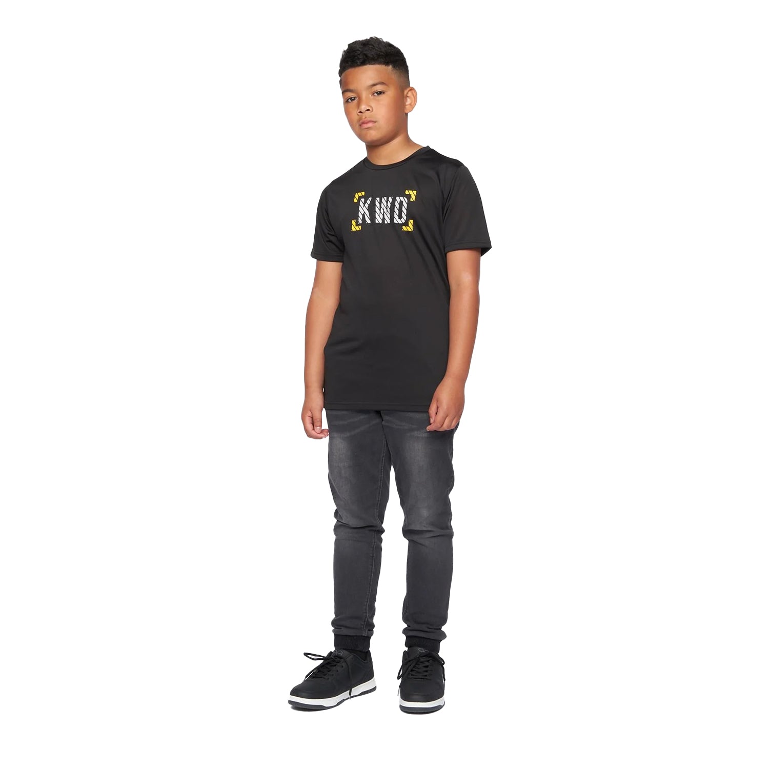 Black-Yellow - Lifestyle - Kings Will Dream Boys Karson T-Shirt