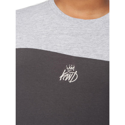 Asphalt-Grey Marl - Side - Kings Will Dream Boys Merton T-Shirt