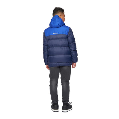Dark Navy - Back - Kings Will Dream Boys Leyton Puffer Jacket
