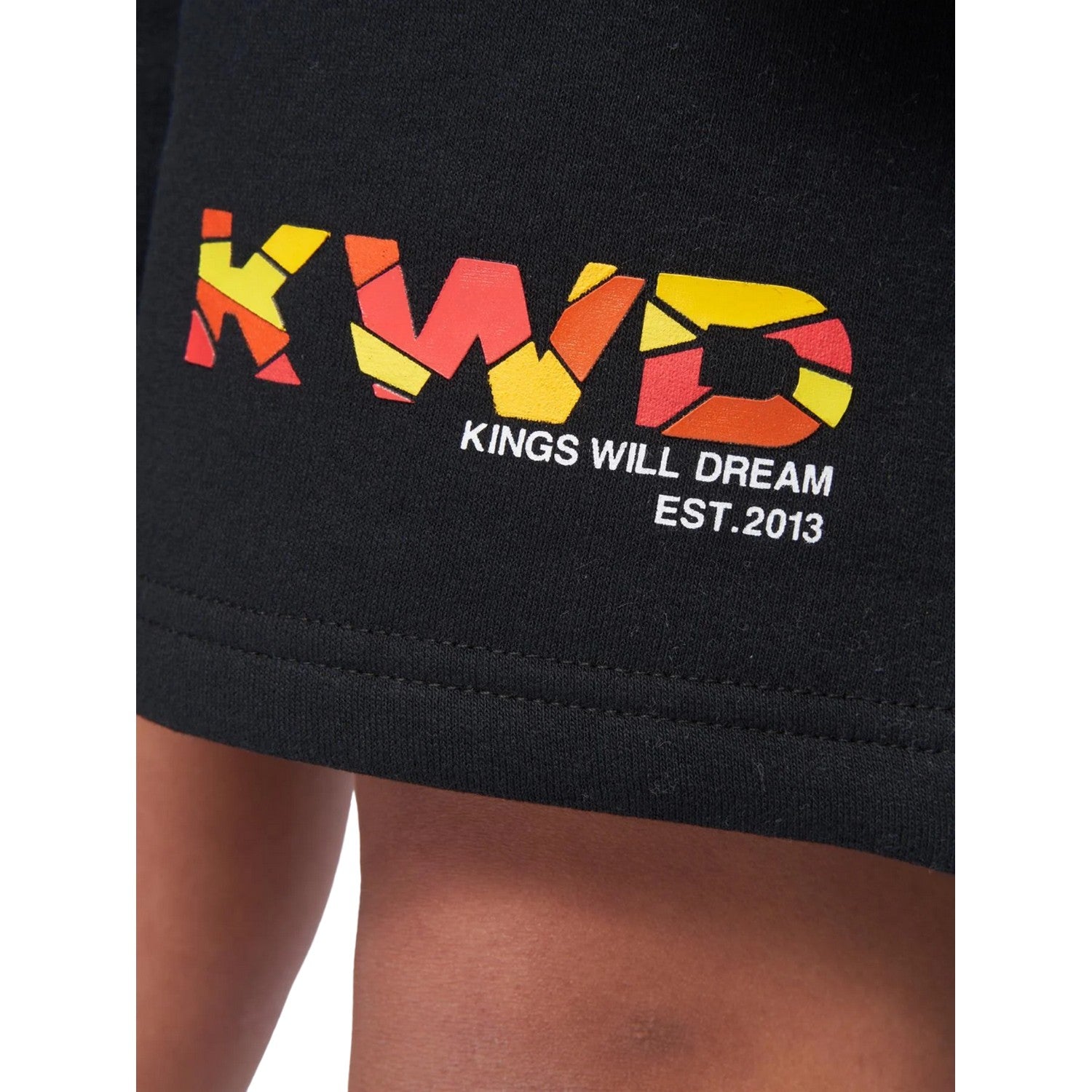 Jet Black - Side - Kings Will Dream Boys Fracture Shorts