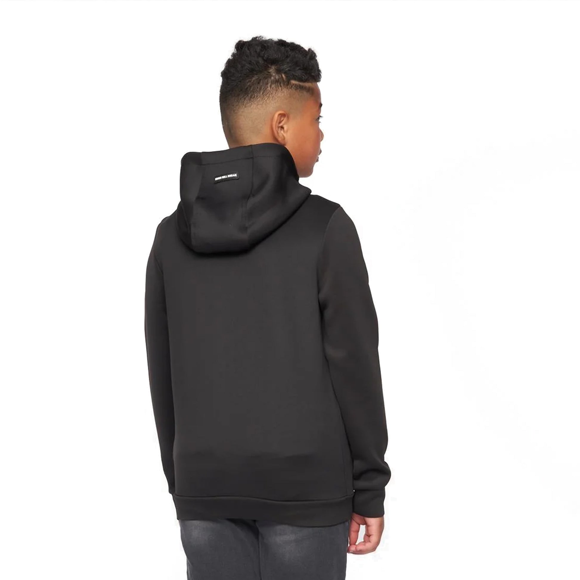 Jet Black - Back - Kings Will Dream Boys Karson Full Zip Hoodie