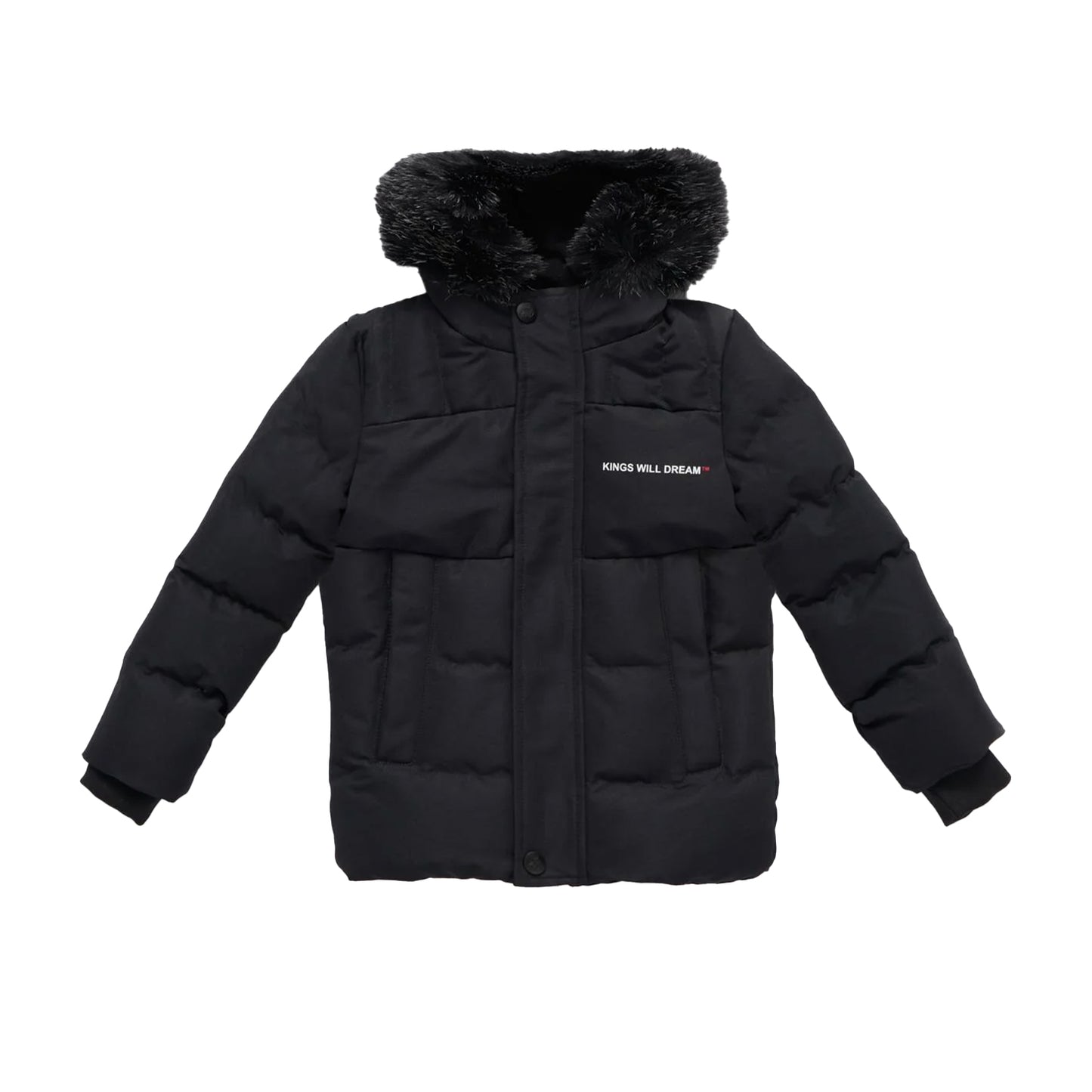 Jet Black - Back - Kings Will Dream Baby Boys Bryson Puffer Jacket