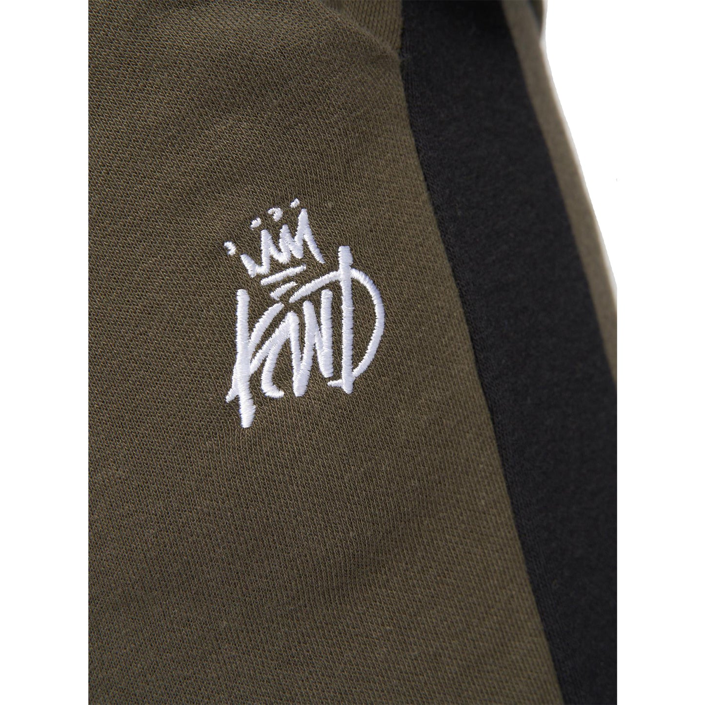 Khaki Green-Black - Lifestyle - Kings Will Dream Boys Merton Full Zip Hoodie And Joggers Set