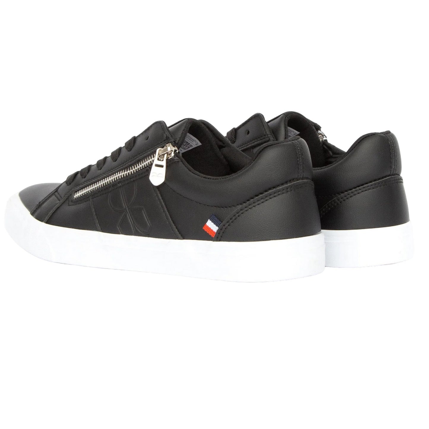 Black - Back - Crosshatch Mens Klinar Trainers