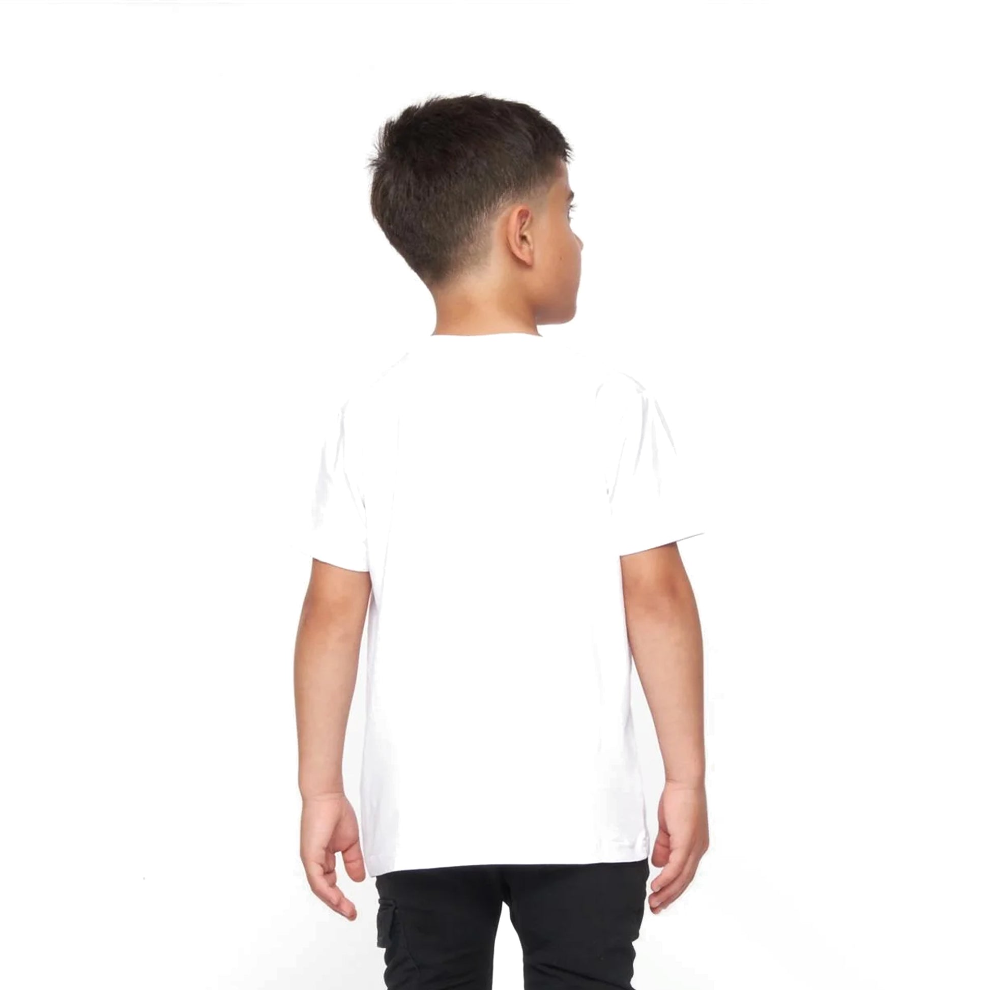 Optic White-Black-Orange - Back - Kings Will Dream Boys Silas T-Shirt