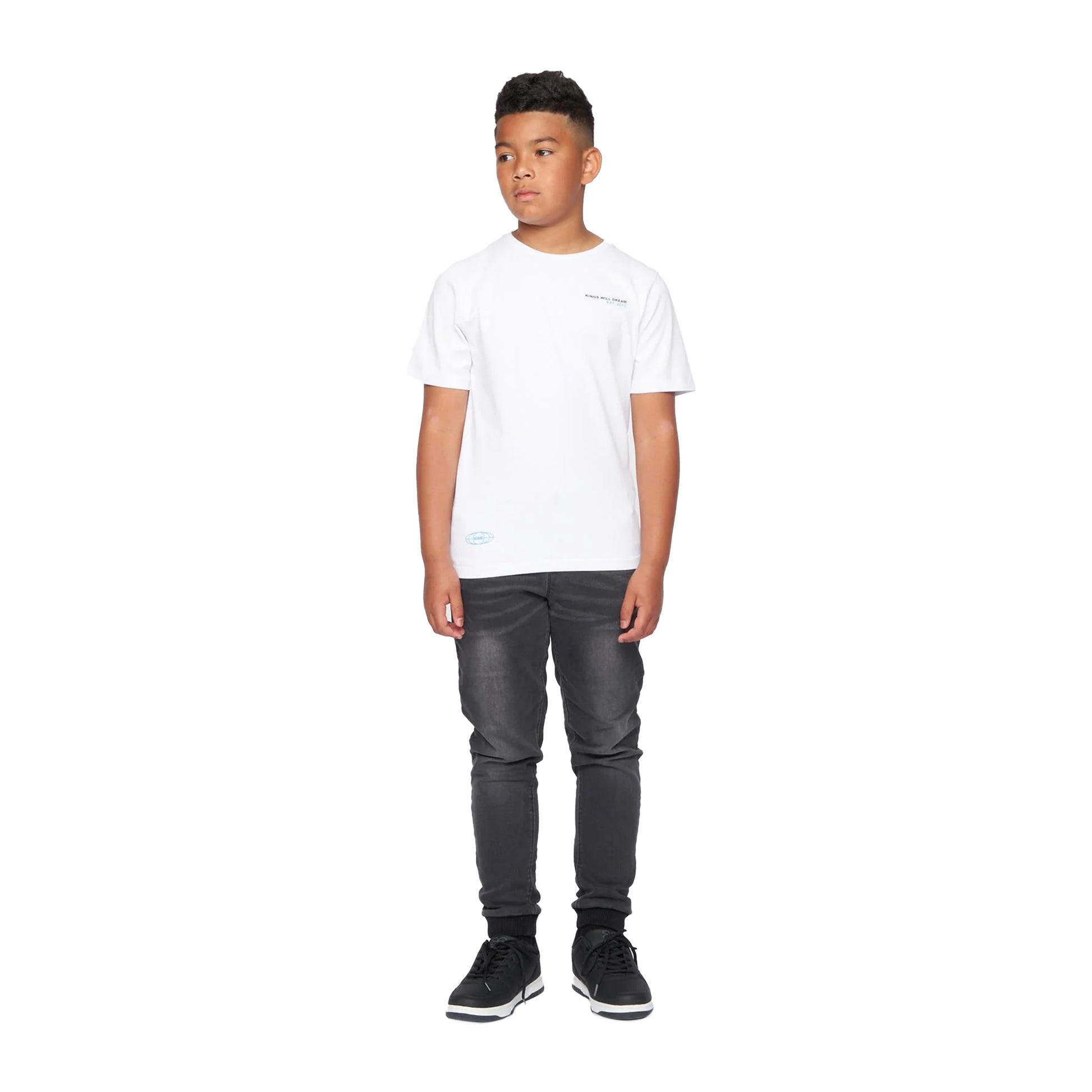Optic White - Side - Kings Will Dream Boys Inferno T-Shirt