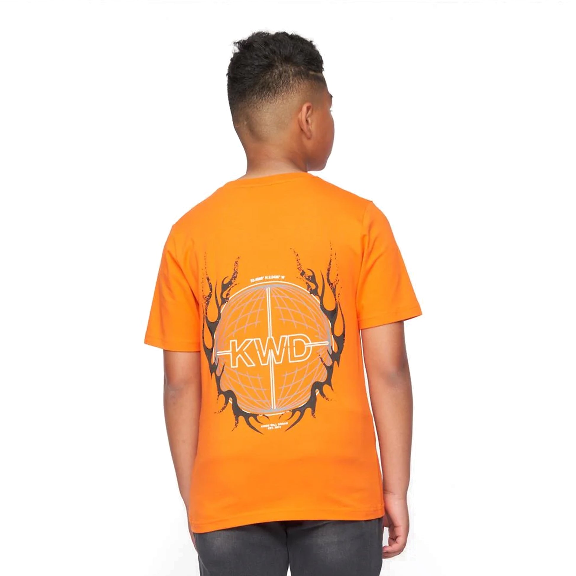 Orange - Back - Kings Will Dream Boys Inferno T-Shirt