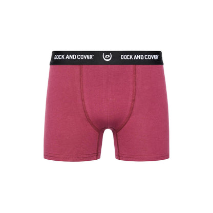 Multicoloured - Pack Shot - Duck and Cover Mens Anvilli Boxer Shorts (Pack of 7)