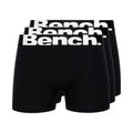 Black - Side - Bench Mens Talwar Boxer Shorts (Pack of 3)