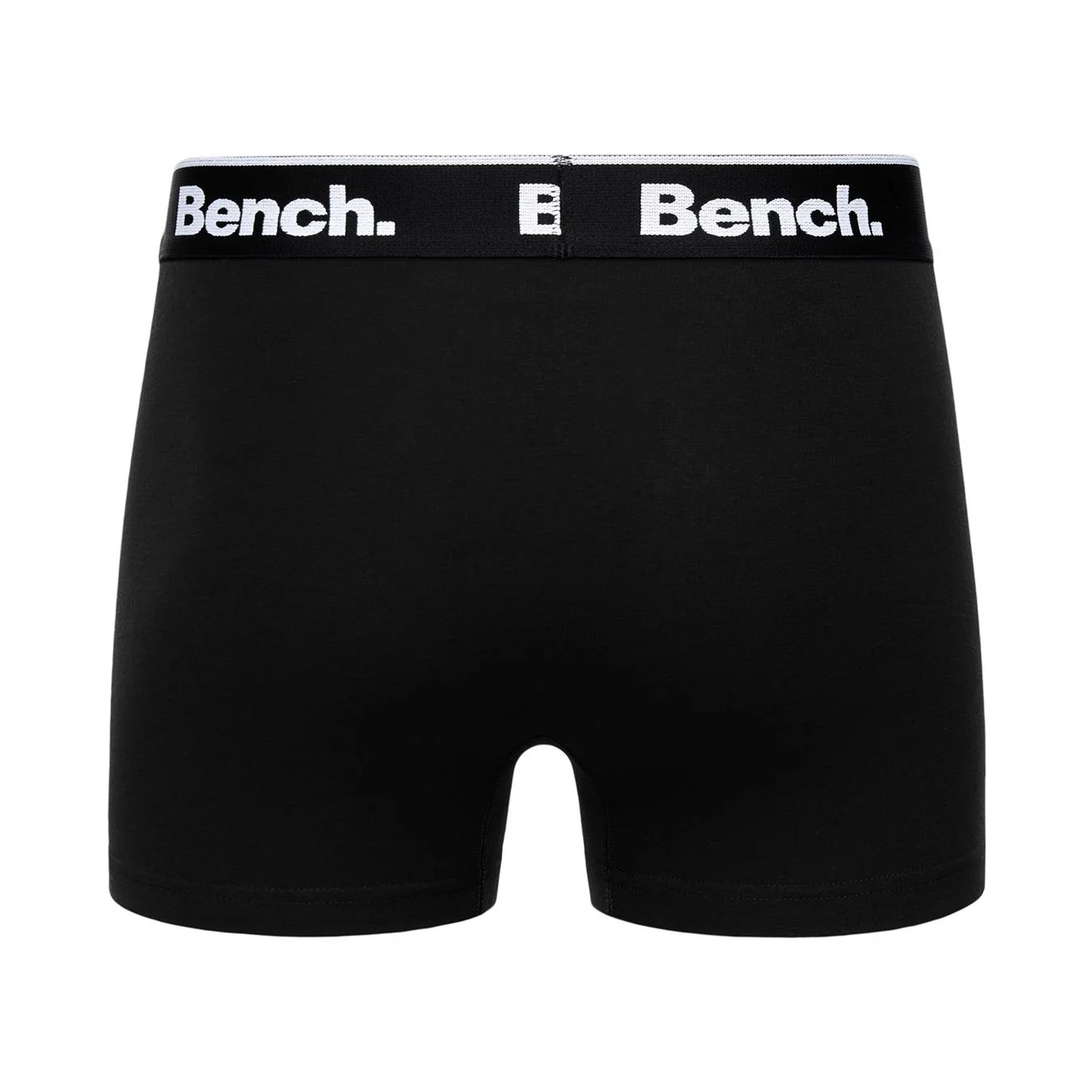 Black-Grey-White - Back - Bench Mens Loyal Boxer Shorts (Pack of 3)