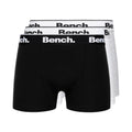 Black-Grey-White - Side - Bench Mens Loyal Boxer Shorts (Pack of 3)