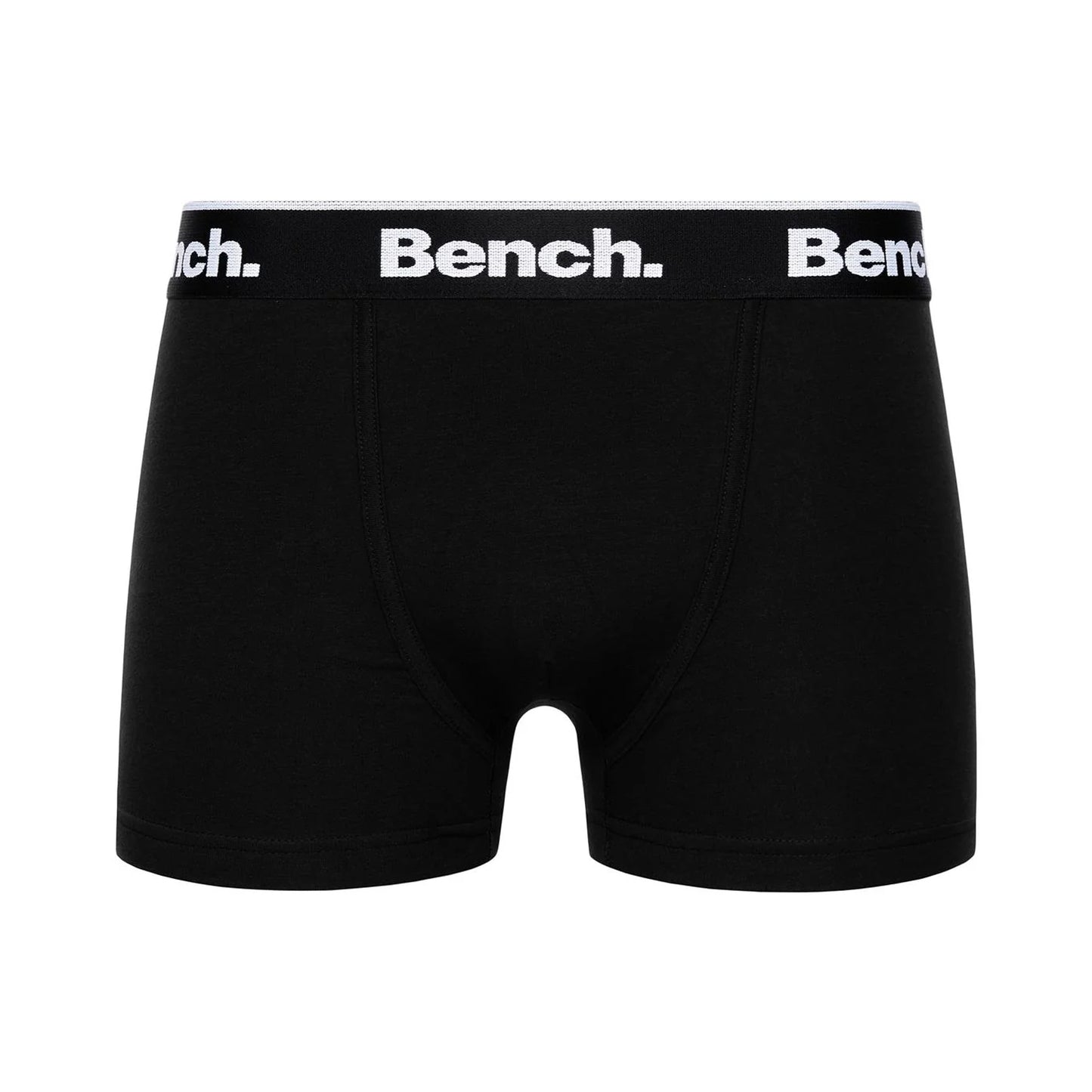 Black-Grey-White - Front - Bench Mens Loyal Boxer Shorts (Pack of 3)