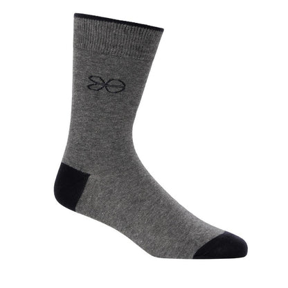 Blue - Side - Crosshatch Mens Milato Socks (Pack of 5)