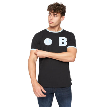 Black - Front - Bench Mens Ralphio T-Shirt
