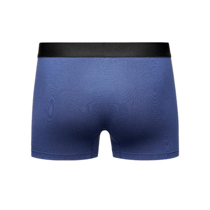 Blue - Back - Henleys Mens Inky Boxer Shorts (Pack of 3)