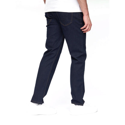 Raw Wash - Back - Henleys Mens Breeze Straight Jeans