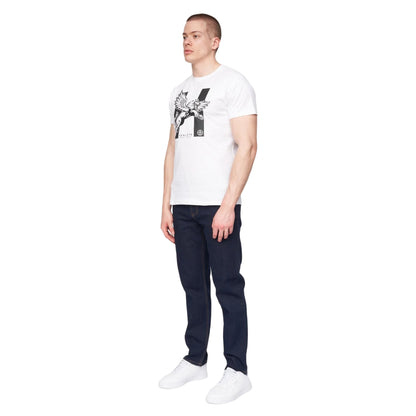 Raw Wash - Side - Henleys Mens Breeze Straight Jeans