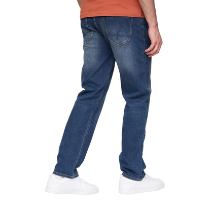 Stone Wash - Back - Henleys Mens Breeze Straight Jeans