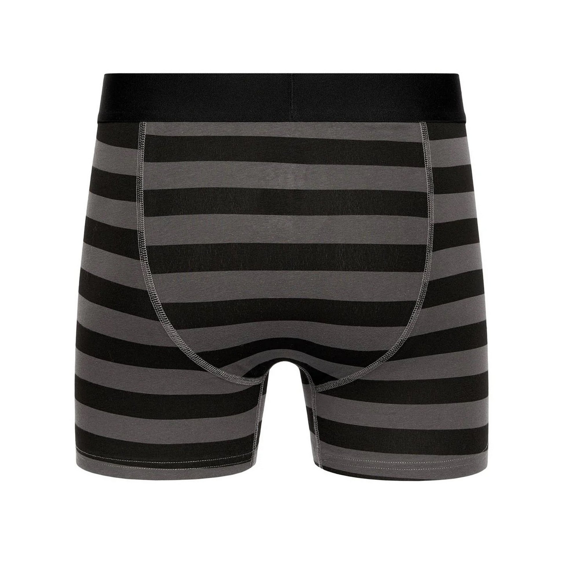 Black-Grey-White-Blue - Back - Bewley & Ritch Mens Kurhah Boxer Shorts (Pack of 5)