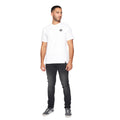 Optic White - Side - One True Saxon Mens Dexon T-Shirt