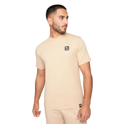 Sand - Front - One True Saxon Mens Dexon T-Shirt