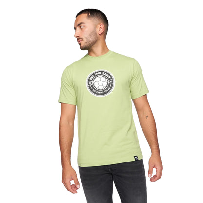 Green - Front - One True Saxon Mens Baller T-Shirt