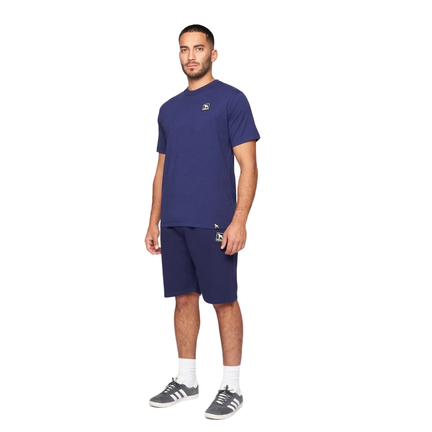 Navy - Side - One True Saxon Mens Dexon Shorts