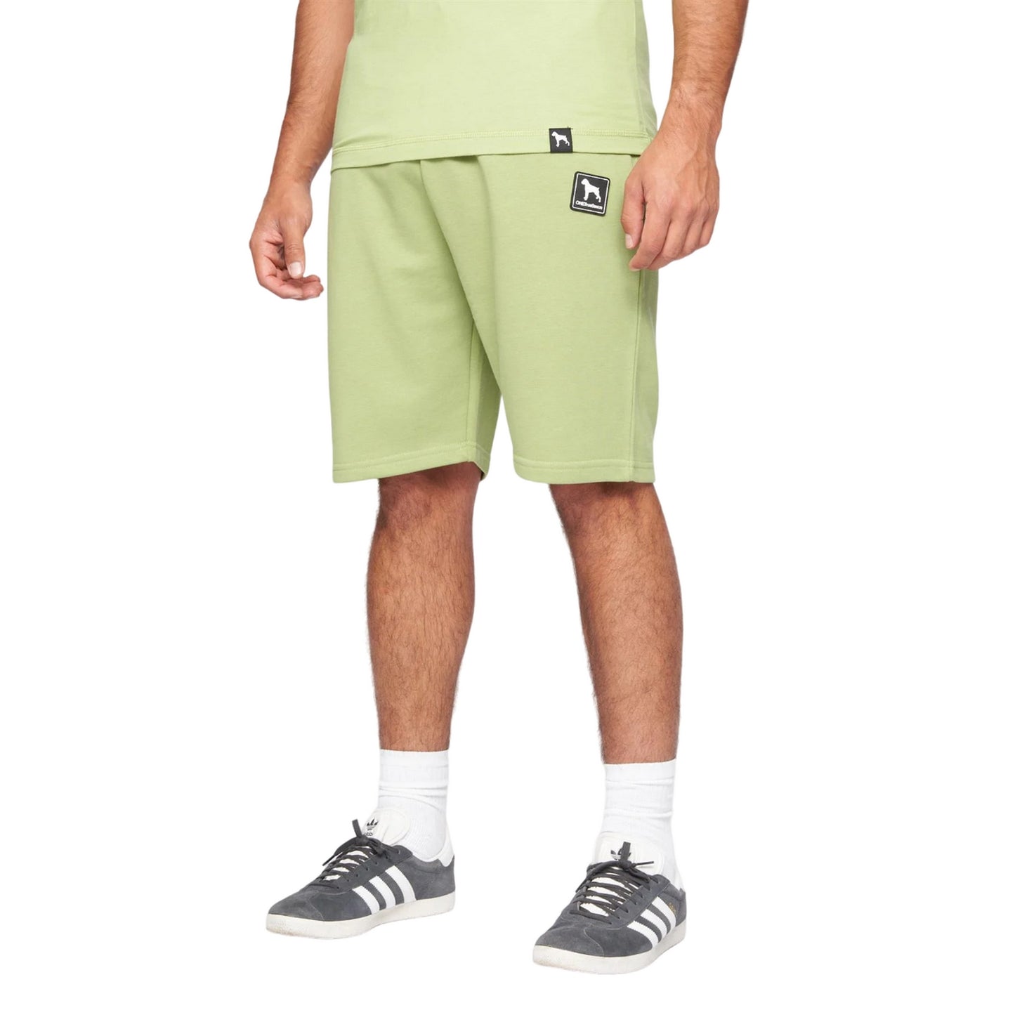 Green - Front - One True Saxon Mens Dexon Shorts