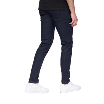 Raw Wash - Back - Henleys Mens Mayhen Slim Jeans
