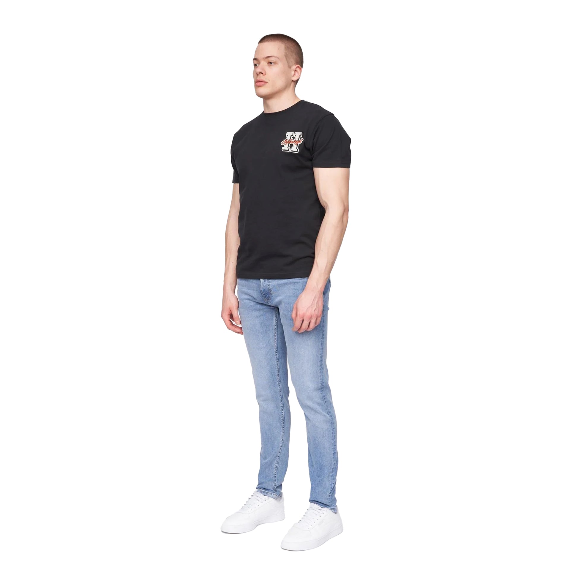 Light Wash - Side - Henleys Mens Mayhen Slim Jeans