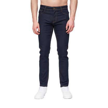 Raw Wash - Front - Henleys Mens Mayhen Slim Jeans