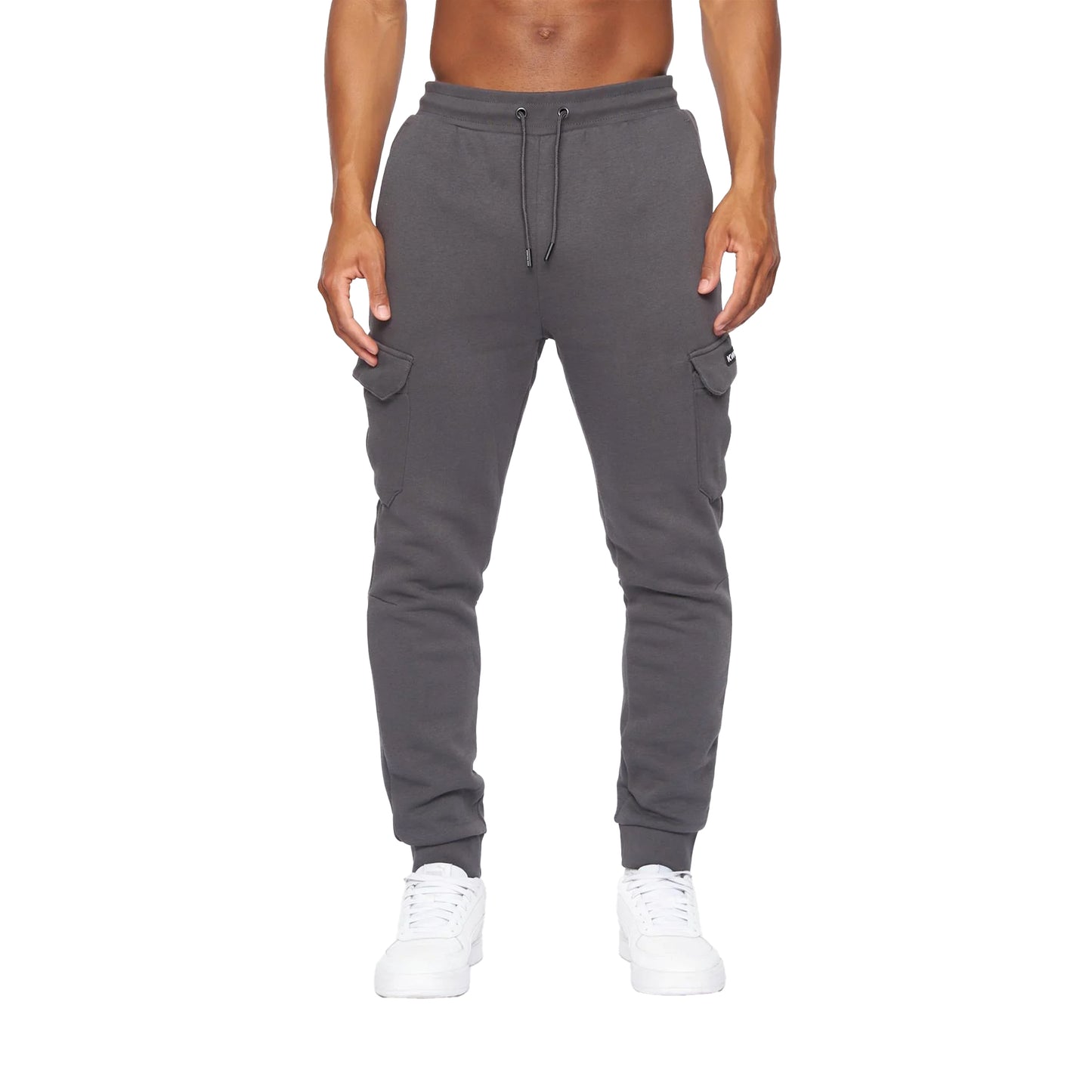 Charcoal - Front - Kings Will Dream Mens Cyrus Jogging Bottoms