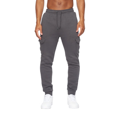 Charcoal - Front - Kings Will Dream Mens Cyrus Jogging Bottoms