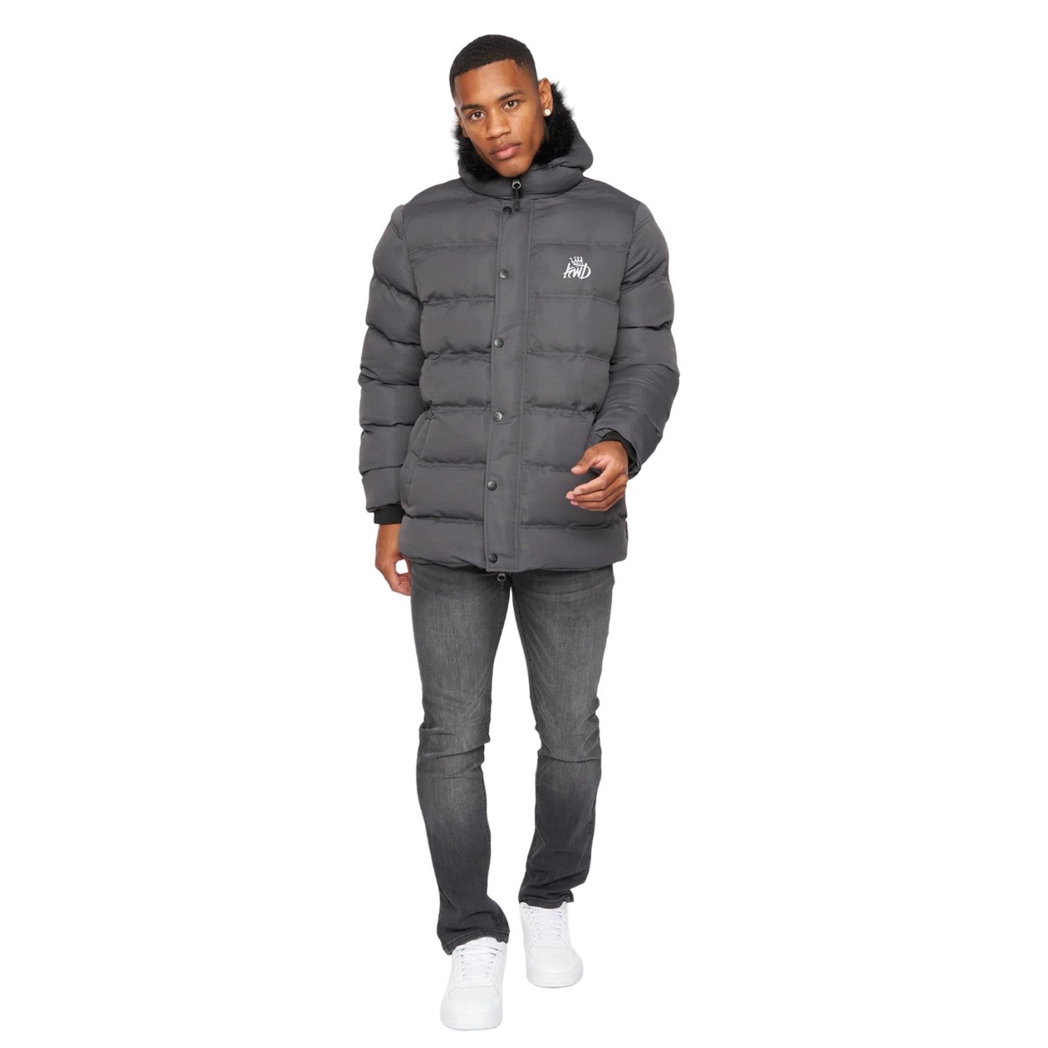 Asphalt - Side - Kings Will Dream Mens Ice 2.0 Parka